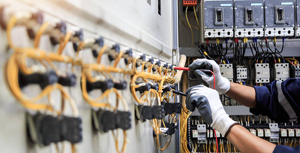 Professional Electrician technician working in Eastport, ME